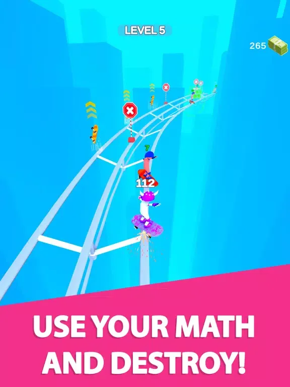Skateboard Rush 3D iPad 應用截圖