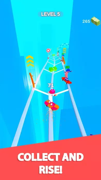 Skateboard Rush 3D應用截圖