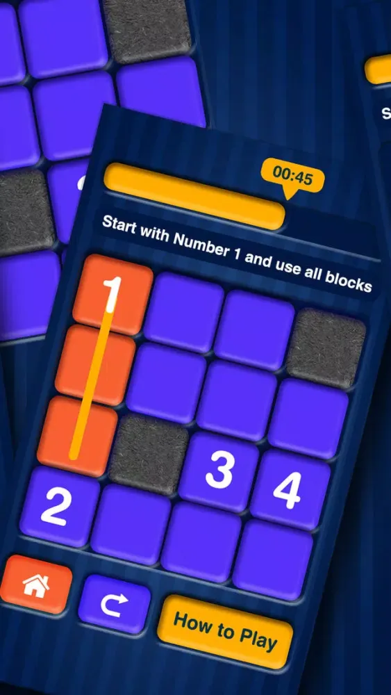 Number Flow Puzzle سکرین شاٹس