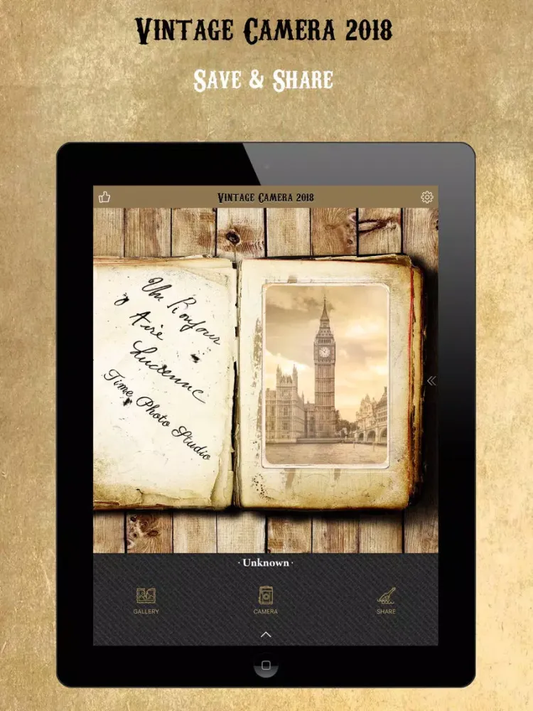 Vintage Camera 2018 iPad  Screenshots