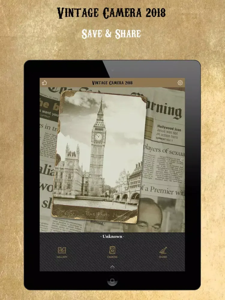 Vintage Camera 2018 iPad  Screenshots