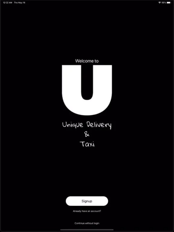 Unique Delivery iPad  스크린샷