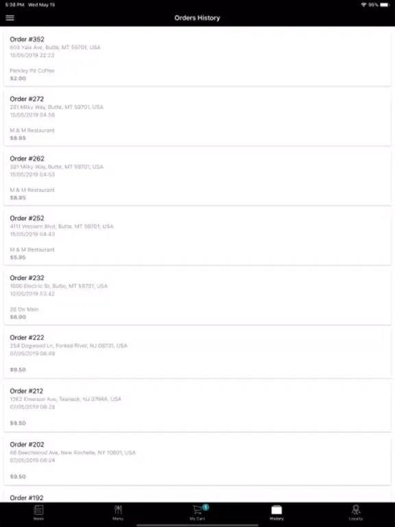 Unique Delivery iPad  스크린샷
