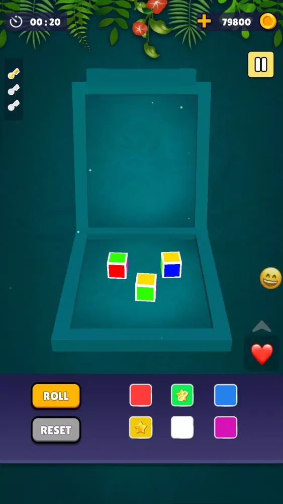 3D Perya Color Game Simulation Screenshots