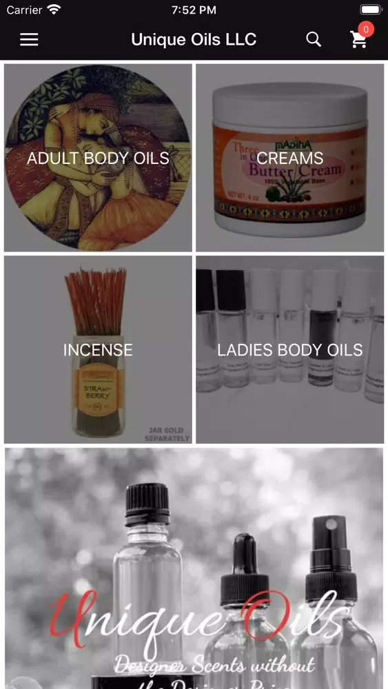 Unique Oils LLC স্ক্রিনশট