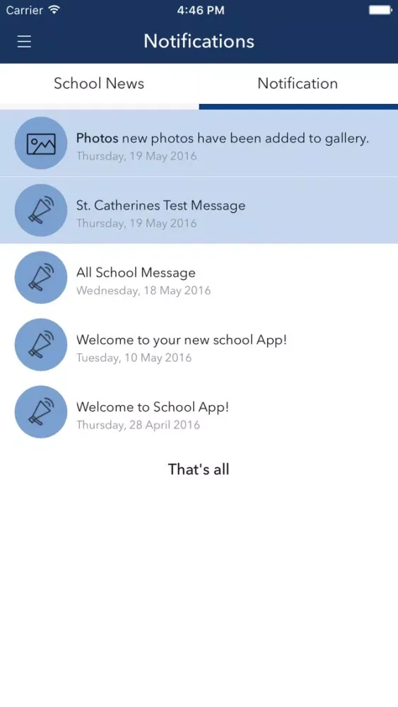 St. Catherine's Vocational School Screenshots