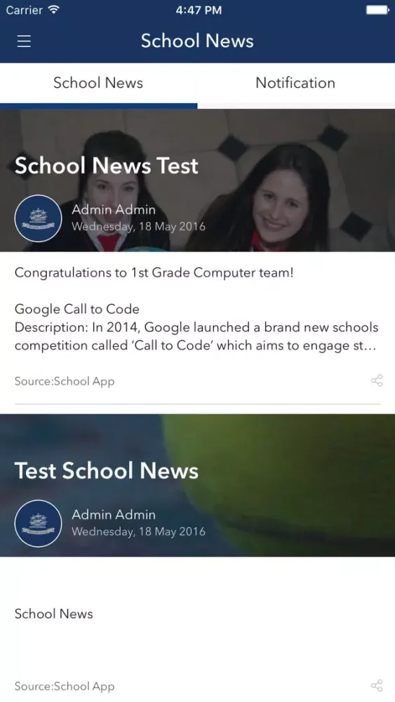 St. Catherine's Vocational School Screenshots