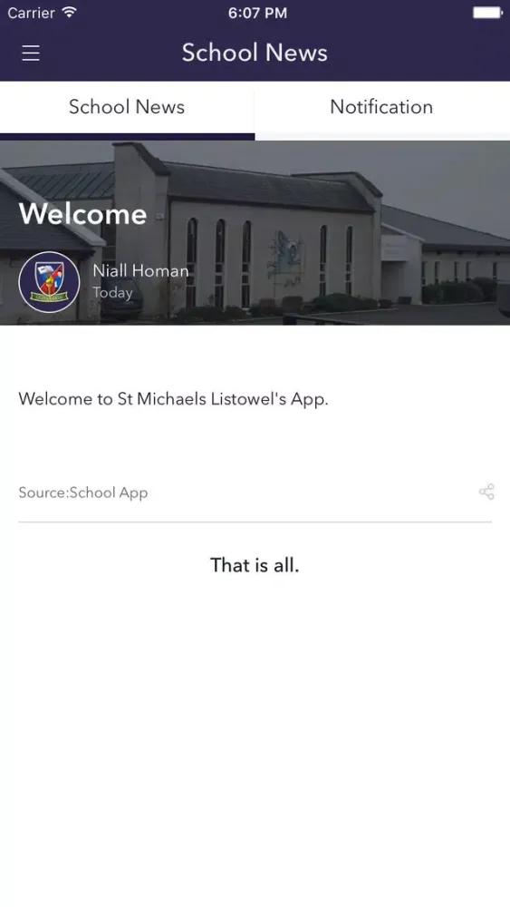 St. Michael's College,Listowel 스크린샷