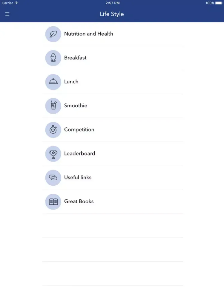 Tangkapan skrin Unique School iPad 