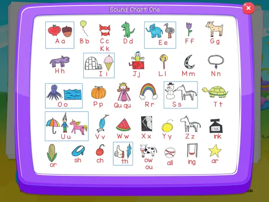 Скриншоты Unique Teach Reading Program iPad 