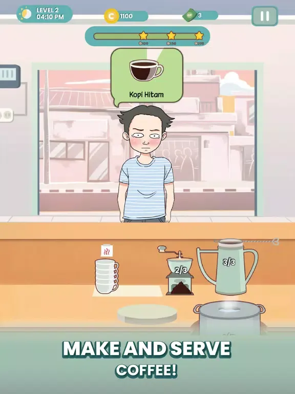 Ngopi,Yuk! Webtoon-Coffee Shop iPad 應用截圖