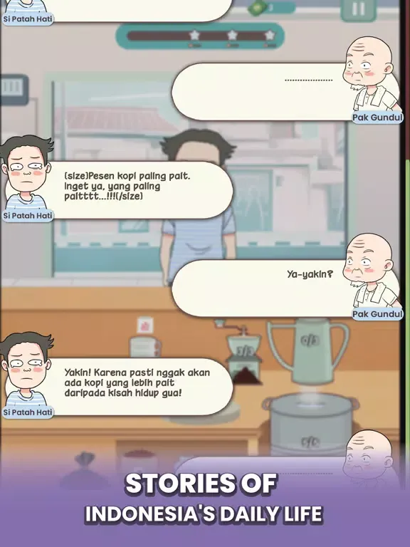 Ngopi,Yuk! Webtoon-Coffee Shop iPad 應用截圖