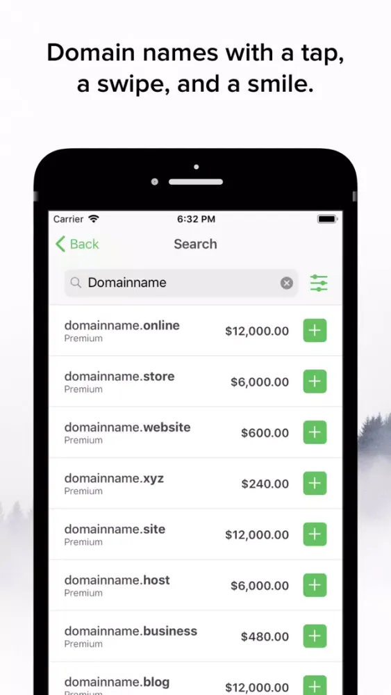 Zrzuty ekranu Uni Domains