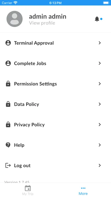 Captures d'écran de Opera8 Driver App