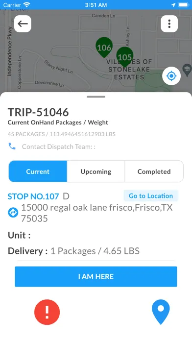 Captures d'écran de Opera8 Driver App