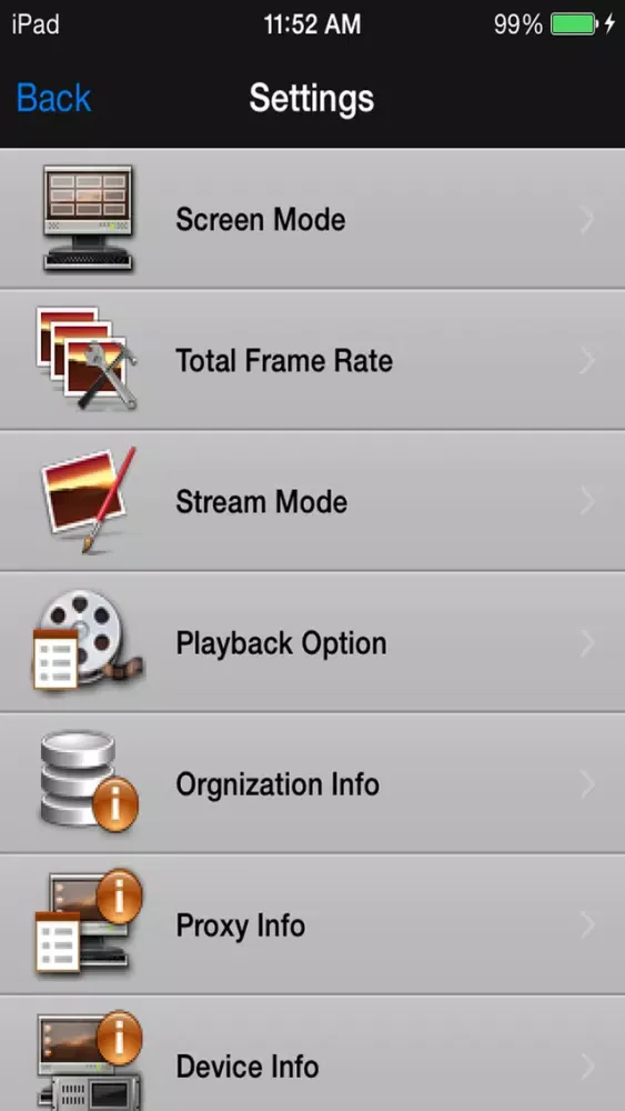 Tangkapan layar TCM Client Pro