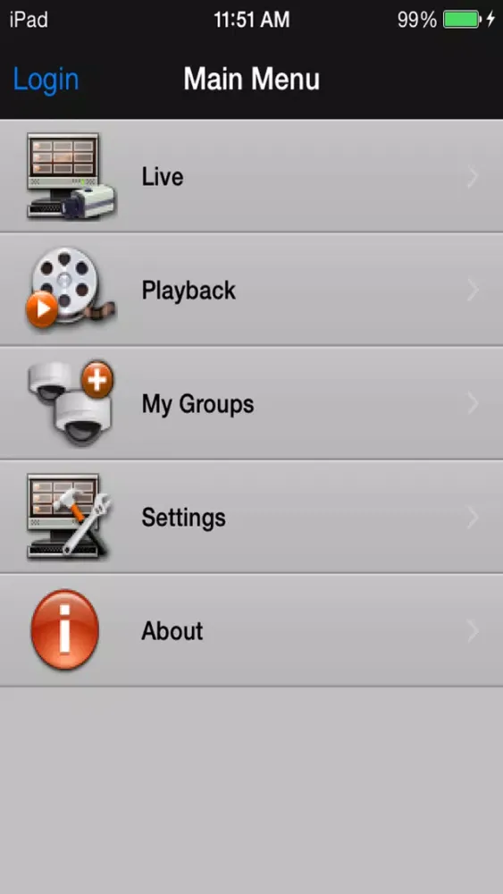 Tangkapan layar TCM Client Pro