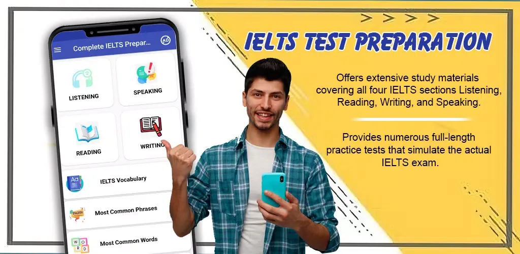 IELTS Test Preparation Guide Screenshots