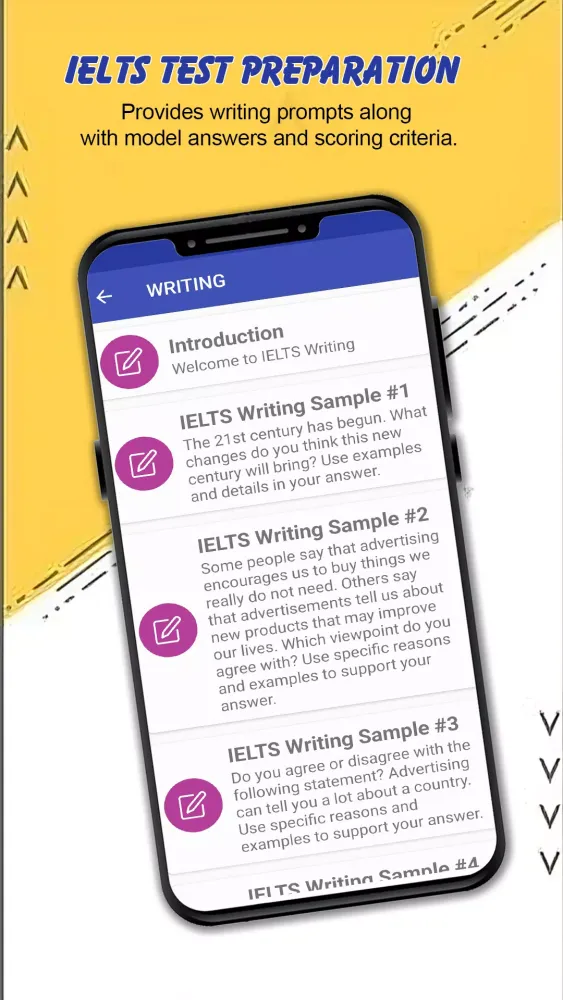 IELTS Test Preparation Guide Screenshots