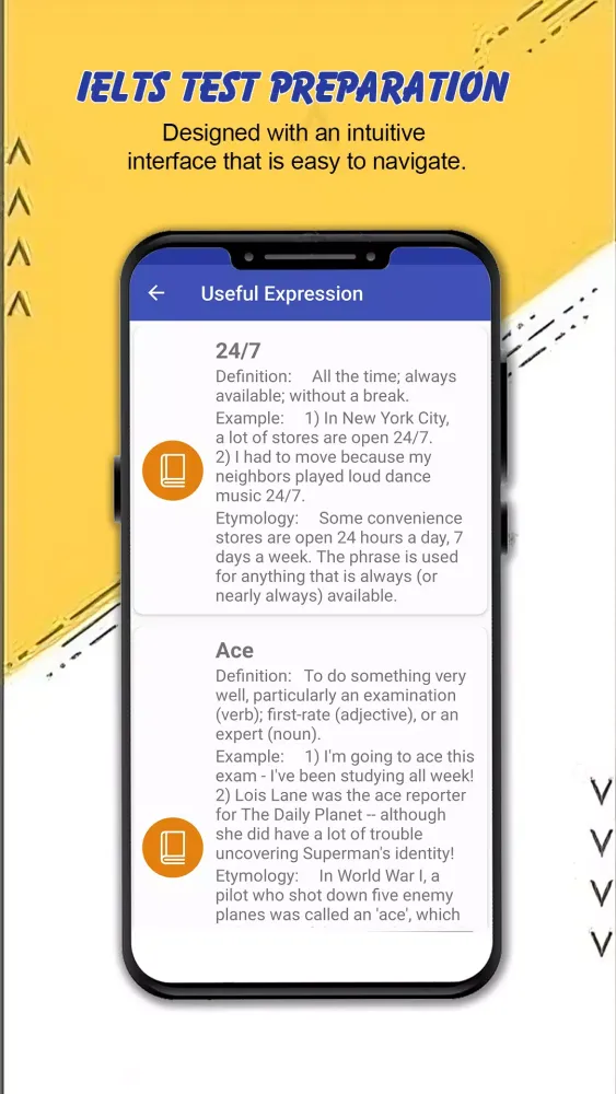 IELTS Test Preparation Guide Screenshots