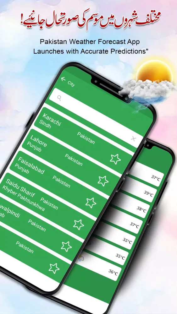 Capturas de tela do Pakistan Weather Forecast 2024