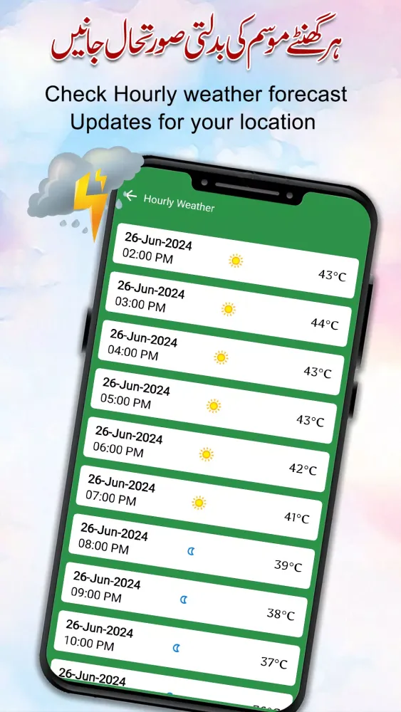 Capturas de tela do Pakistan Weather Forecast 2024
