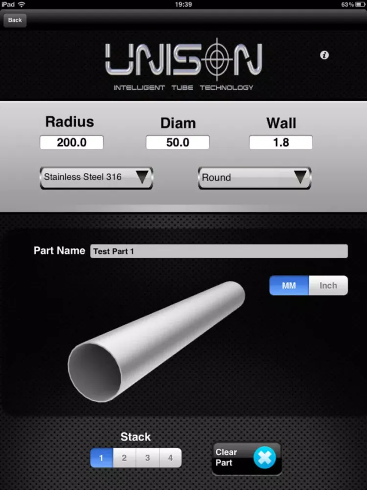 Captures d'écran de Tube Tooling Calculator Pro iPad 
