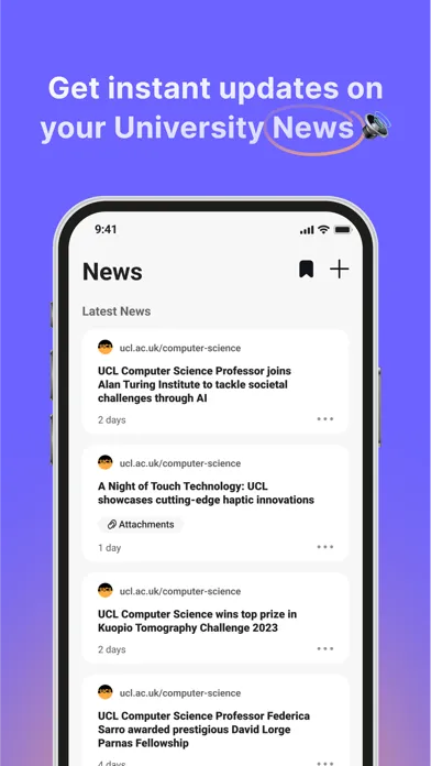 UniStudents Screenshots