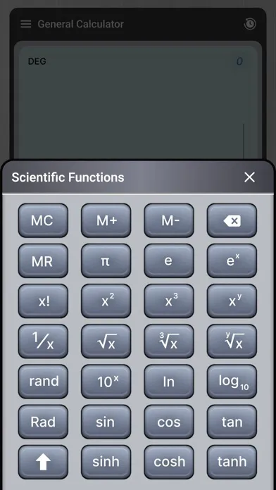 Scientific Calculator * 스크린샷