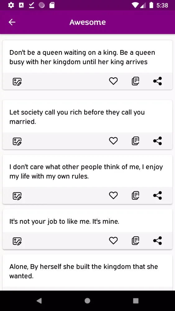 Girl Quotes 스크린샷