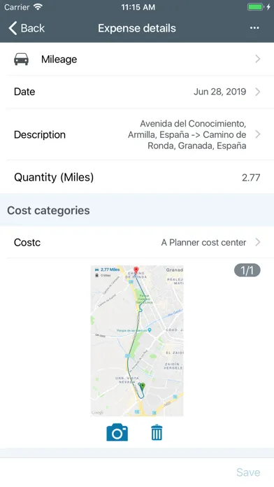 Unit4 Expenses for MDM Screenshots