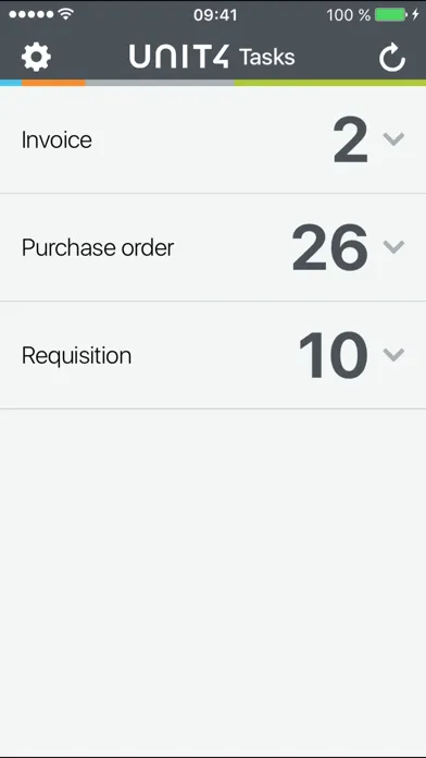 Capturas de pantalla de Unit4 Tasks