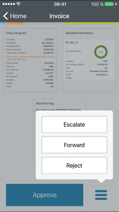 Capturas de pantalla de Unit4 Tasks