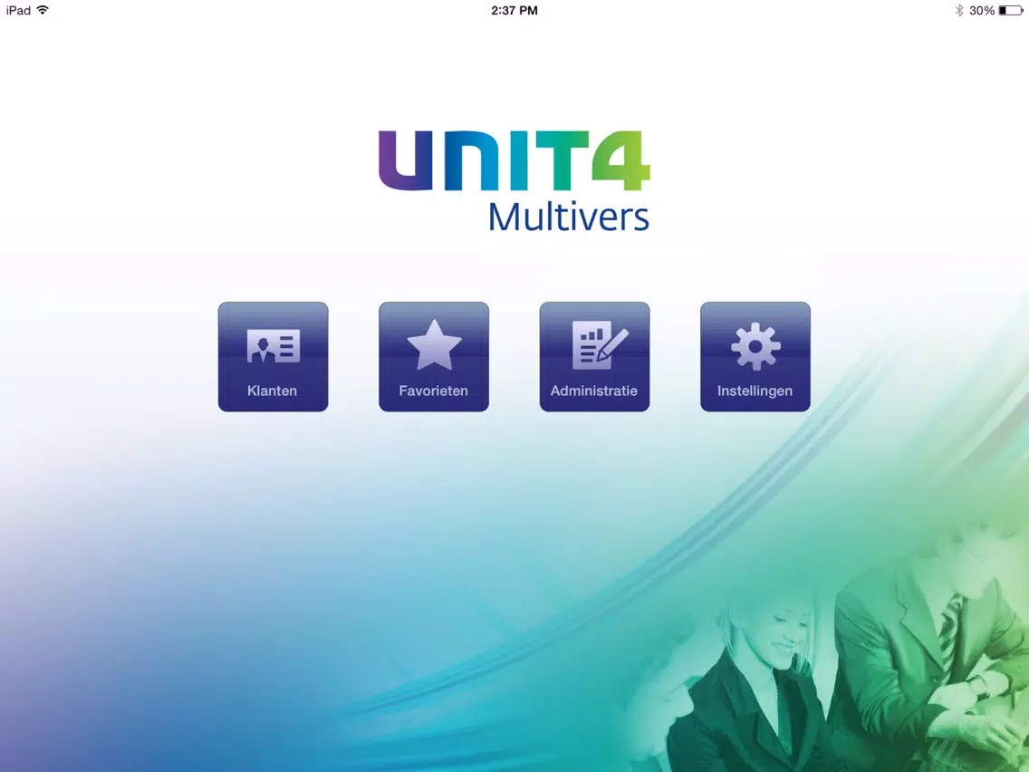UNIT4 Multivers CRM iPad  Screenshots