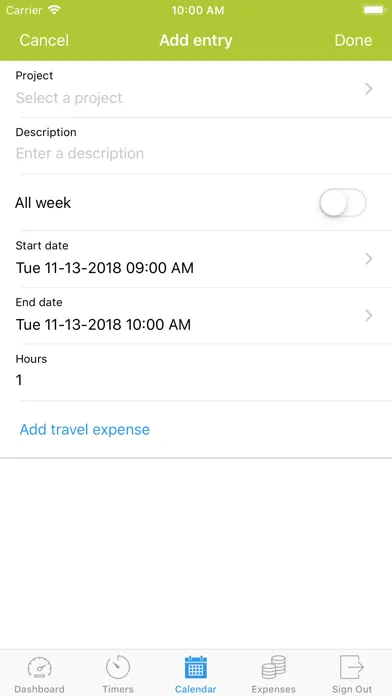 UNIT4 PSA Mobile स्क्रीनशॉट