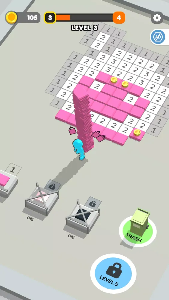 Capturas de pantalla de Tile Craft 3D