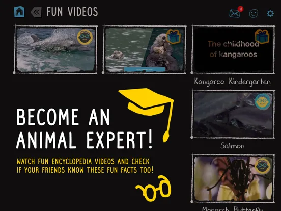 صور Virry game: Learn wild animals iPad 