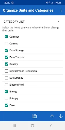 ภาพหน้าจอของ Unit Converter Pro