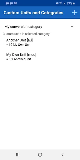 ภาพหน้าจอของ Unit Converter Pro