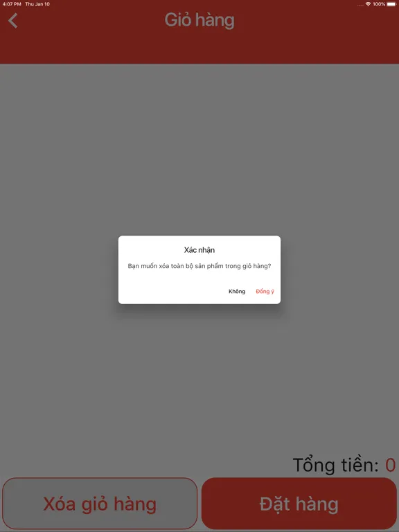 CDC Procurement iPad  Screenshots