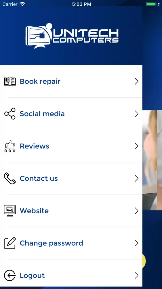 Unitech Computers स्क्रीनशॉट