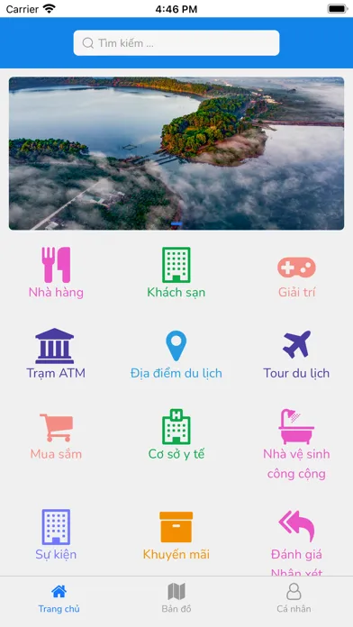 Tangkapan layar Du lịch Gia Lai.