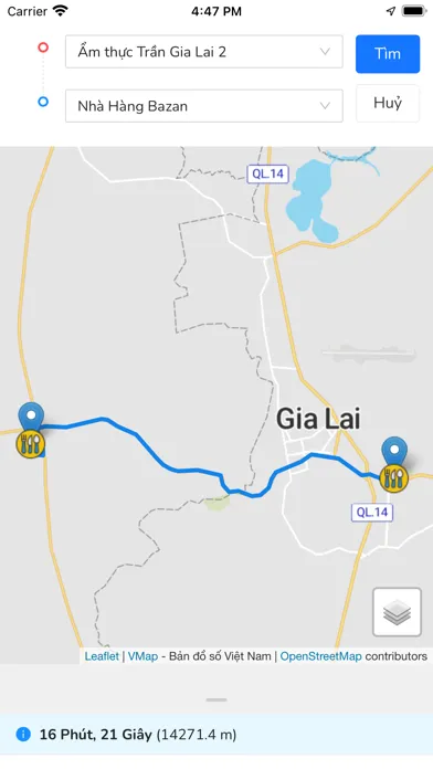Tangkapan layar Du lịch Gia Lai.