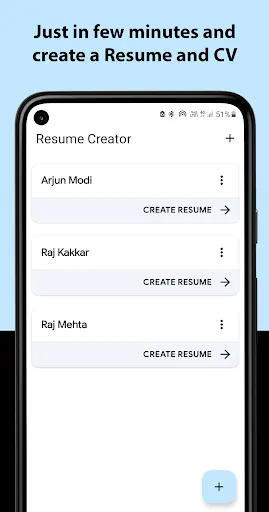 Resume Builder - CV Maker Screenshots