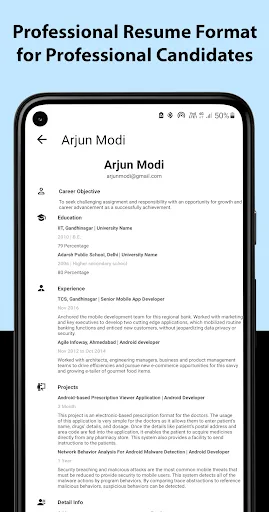 Resume Builder - CV Maker Screenshots
