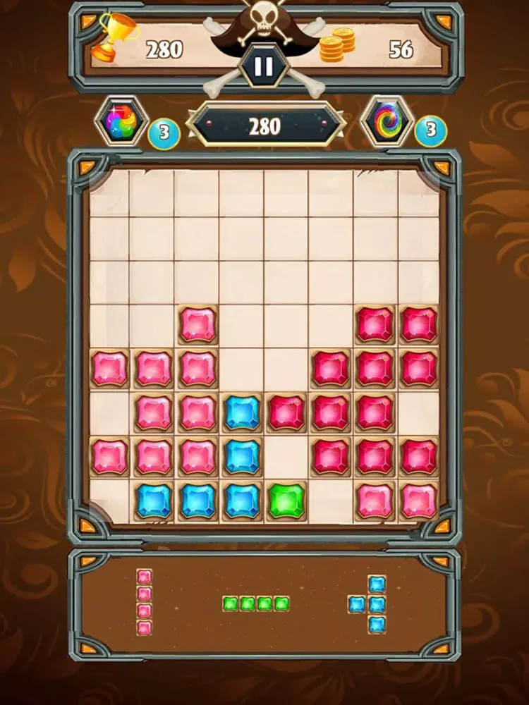 Dolphin Block Puzzle iPad  Screenshots