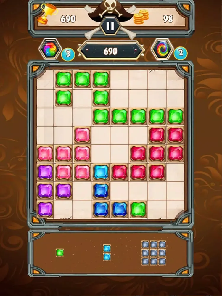 Dolphin Block Puzzle iPad  Screenshots