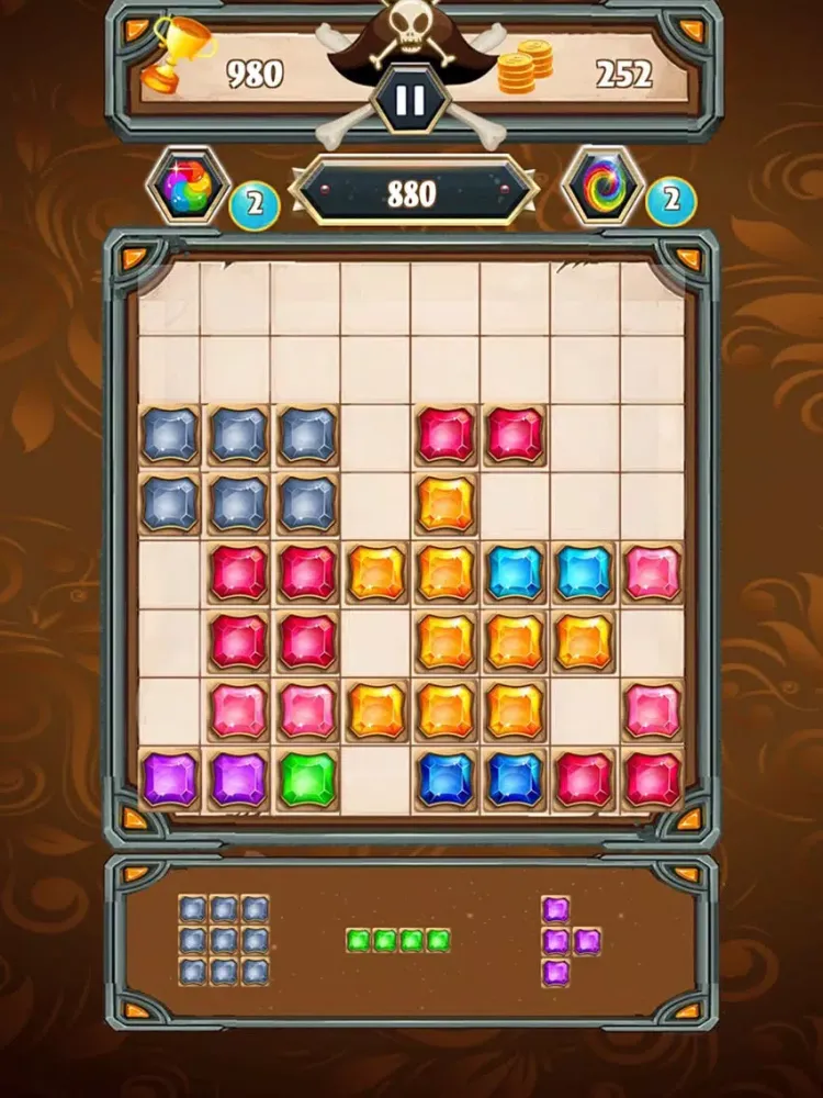 Dolphin Block Puzzle iPad  Screenshots