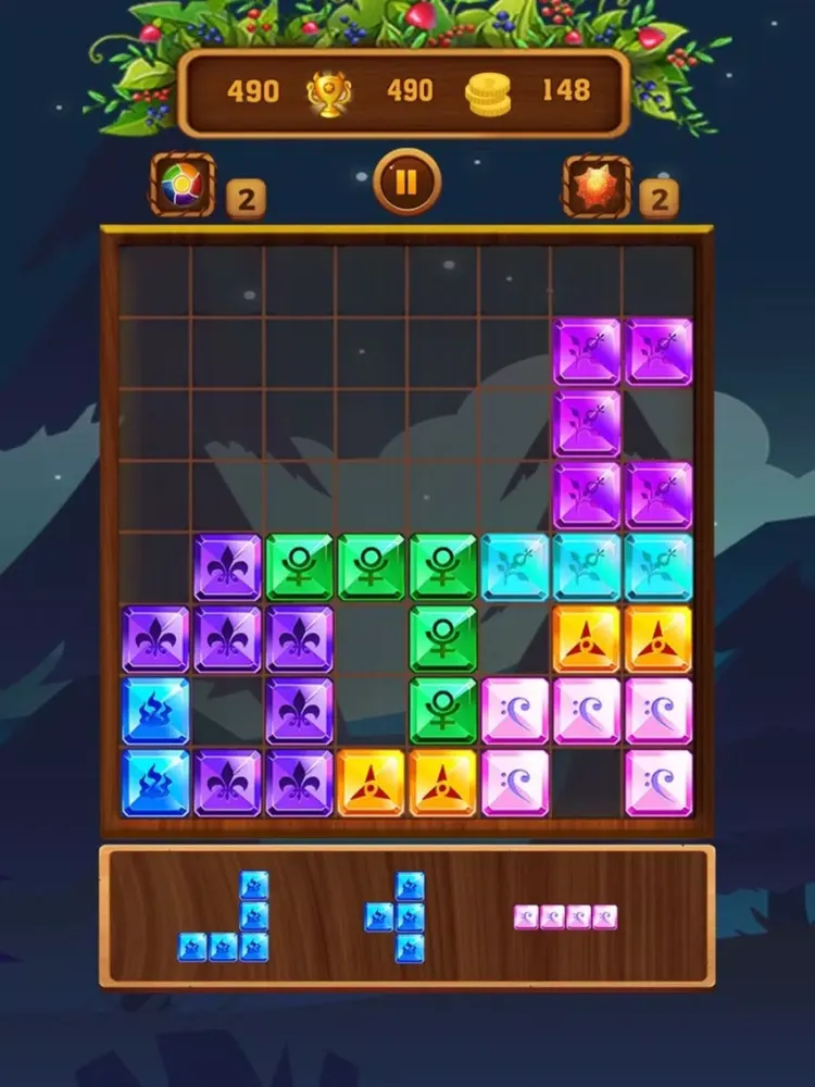 Block Puzzle Dash iPad 应用截图