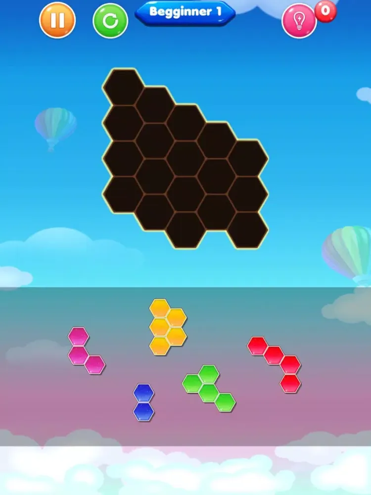 Скриншоты Action Jewel Hexa Puzzle iPad 